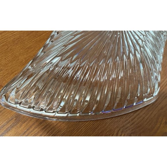 Shannon Ireland Lead Crystal Rectangular Gathering Dish 17.5 X 10.5 New - Picture 5 of 6